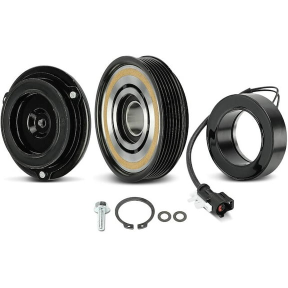 A/C Compressor Clutch Kit One Set - Compatible with 2005 - 2007 Ford Escape 2.3L 4-Cylinder 2006