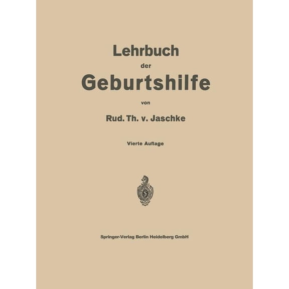 Lehrbuch Der Geburtshilfe, (Paperback)