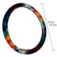 thumbnail image 4 of Wolf 14.5 Inch Printing PVC Leather Car Wheel Covers Steering Wheel Cover Auto Accessories, 4 of 6