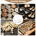 thumbnail image 6 of 12 Pcs Plastic Storage Boxes, Small Clear Bead Storage Containers with Hinged Lids, Rectangular Craft Organizer Cases for Beads, Jewelry, Coins, Accessories, Parts, 5.3 x 3.1 x 1.2", 6 of 6