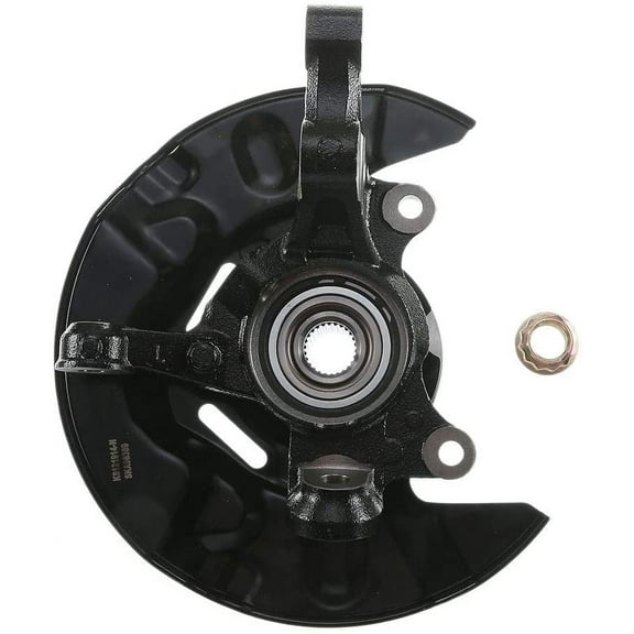 A-Premium Front Wheel Hub Bearing & Steering Knuckle Assembly Compatible with Toyota Corolla 2003-2008 L4 1.8L Sedan FWD Left Side