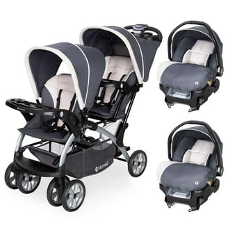 Click Connect Graco Strollers Walmart Graco DuoGlider Click Connect Double  Stroller, Grey
