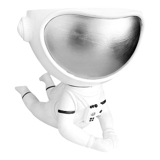 Jarrón nórdico para plantas con diseño de astronauta, maceta de buzo, mesa de café o jardín, estilo moderno Mentira de plata