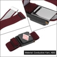 thumbnail image 3 of 2pcs Anti Static Wrist Strap, ESD Antistatic Bracelet Adjustable Cordless with Spare Bracelet Black Rose Red, 3 of 5
