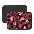 thumbnail image 3 of Bingfone Ladybugs And Red Hearts Laptop Sleeve Case 15 Inch, 360° Protective Computer Carrying Bag, 3 of 9