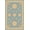 Blue, Pattern 1, variant on ODIKA 4'x6' Beige Blue Slate Motif Washable Area Rug Intricate Geometric Floral Design Pet Friendly, Non-Shedding for Bedroom, Reading Nook