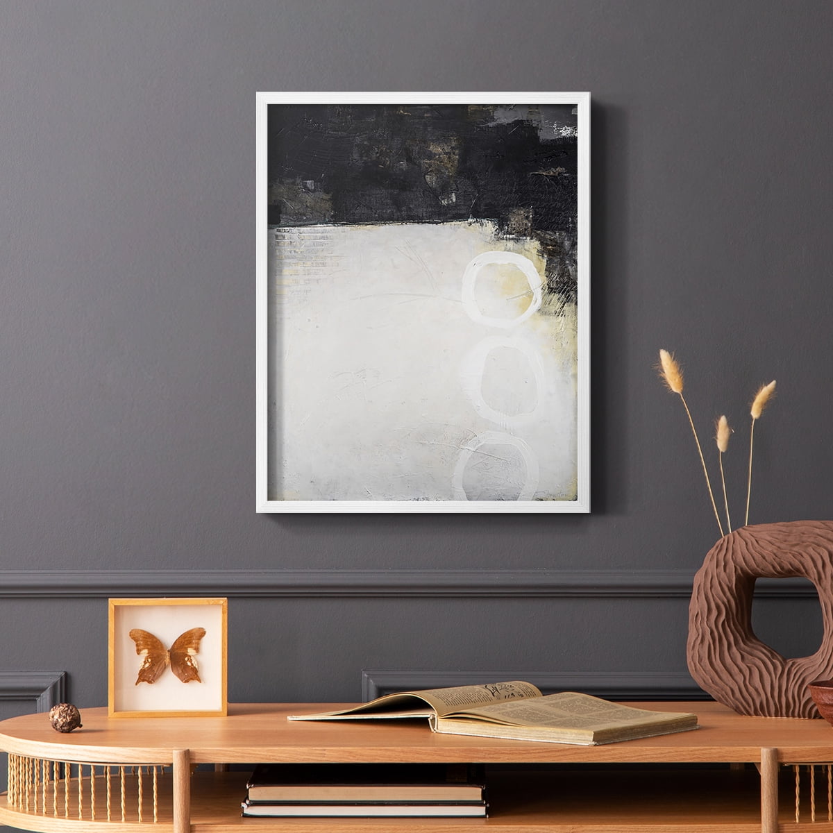 Below the Surface in Paper Solid Wood 11 x 14 Framed Print