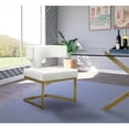 thumbnail image 1 of Meridian Furniture Alexandra Velvet Dining Chair, Cream (Set of 1), 1 of 5