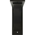 thumbnail image 3 of Ekena Millwork 3"W x 8"D x 8"H Morris Steel Bracket, Powder Coated Black, 3 of 11