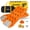 Orange, variant on BUNKER INDUST Offroad Traction Boards with Jack Base, Pair Portable Recovery Track Tire Traction Mat - Black Sand,Mud,Snow Tracks(Replaceable Dual Colors Teeth/Rugged Steel Plate), Gen 12th