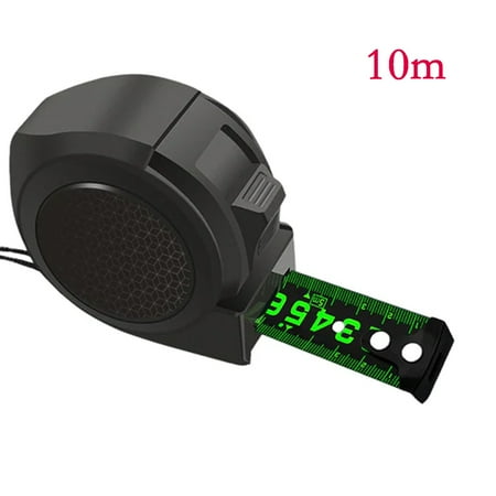 

Djadtgl Fluorescent Steel Tape Measure Dark Night Fluorescent 5/7.5/10m Precision Measuring Tape Measuring Tape Measure