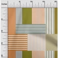 thumbnail image 2 of oneOone Rayon Dark Olive Green Fabric Stripes Fabric For Sewing Printed Craft Fabric By The Yard 56 Inch Wide, 2 of 4