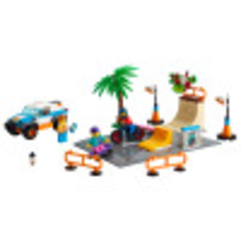 LEGO City Creator Skate Park 60290 Building Set with BMX Rider