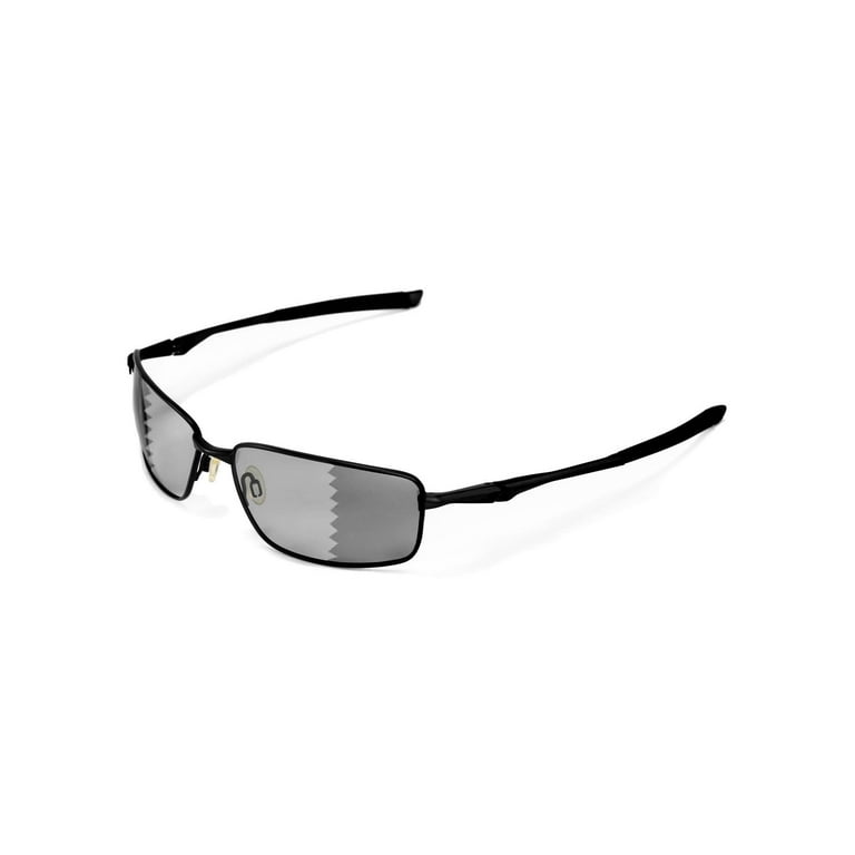 Walleva Black Polarized Replacement Lenses for Oakley Penny