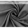 thumbnail image 4 of 4 Piece Bamboo Microfiber Dark Grey Full Sheet Set, Deep Pocket Bed Sheets, 4 of 6