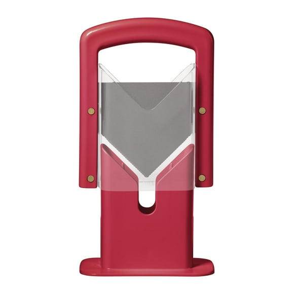 Cortadora universal Hoan The Original Bagel Guillotine de 9,25 pulgadas, color rojo
