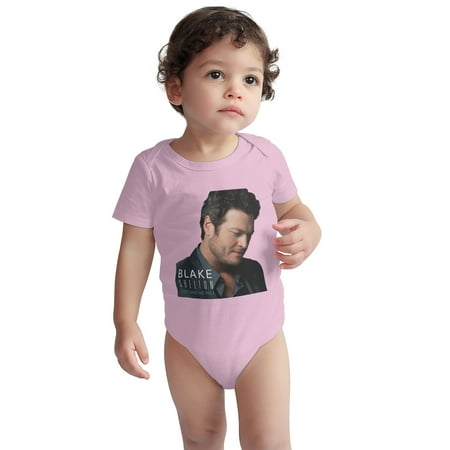 

Blake Baby Onesie Shelton - God Gave Me You Toddler Baby Boys Girls Short-Sleeve Bodysuits Cotton Romper Pink 3 Months