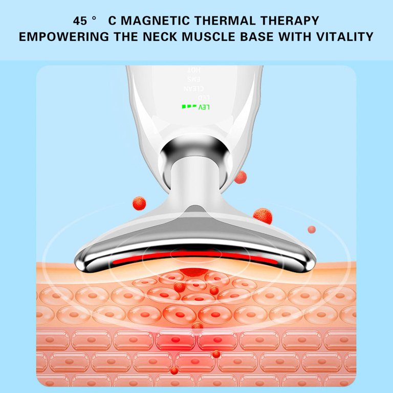 B by C Cute Wave 電気フェイシャル 美容器 Wavy Chic Beauty Microcurrent Facial Device, Deep Handheld