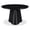 Black, variant on Meridian Furniture Bernada Black Wood and Oak Veneer Dining Table