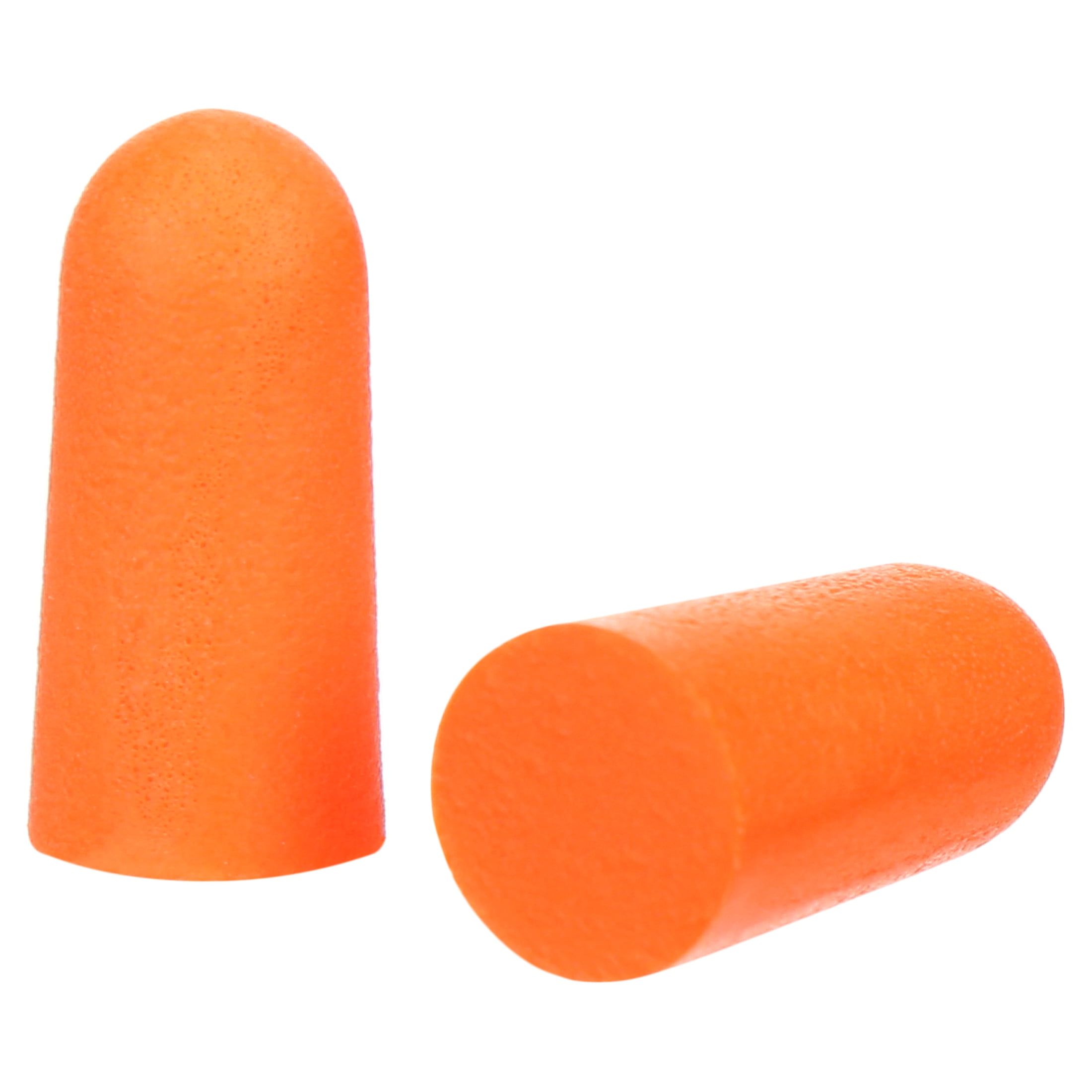 Radians Disposable Foam Earplugs Hearing Protection with Low Pressure Seal, Orange, 50 pair per pack