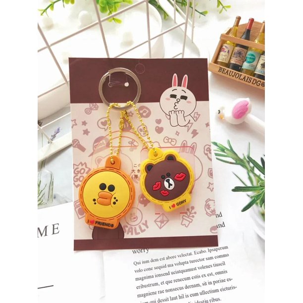 LLavero de silicona Sanrio Kawaii My Melody HelloKitty, llavero de dibujos animados a prueba de polvo, regalo para niños