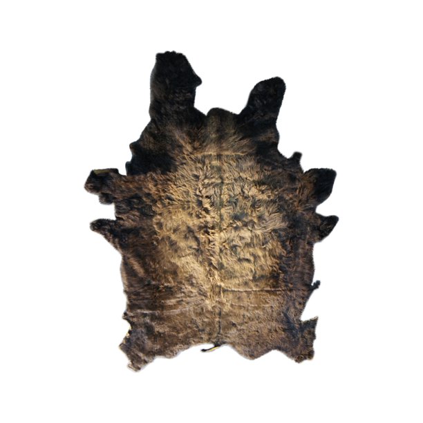 8" X 5" X 5" Buffalo Hide Area Rug