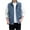 Light Blue, variant on Men's Casual Lightweight Outdoor Work Multi Pockets Loose Mountaineering Tooling Outdoor Jackets Thin Sports Quick-drying Loose Vest Army Green M