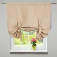 thumbnail image 5 of Check Lace Up Curtains For Windows 46 X 63 Inch Rod Pocket Translucent Filter Curtains For Kitchen Bedroom Living Room Doors And Windows Farmhouse 1 Panel, 5 of 7