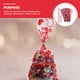 thumbnail image 5 of Bolsas de caramelo de San Valentín de 100 piezas bolsas de galletas transparentes dulces bolsas, 5 of 5