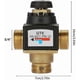 thumbnail image 2 of 3-way DN20 male thread brass solar water heater thermostatic mixing valve, thermostatic mixing valve, 2 of 4