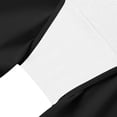 thumbnail image 3 of APEXFWDT Women's High Waisted Swim Board Shorts UPF 50+ Quick Dry Swim Bottom With Zipper Pockets,S,Black, 3 of 5