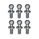 thumbnail image 1 of Team Associated 6276 Ballstud, 0.200 ", plateado (6) Team Associated 784695062764, 1 of 2