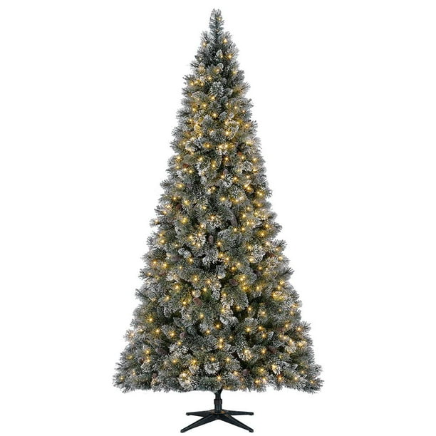Home Accents Holiday 9 Ft Sparkling Amelia Pine LED Pre-Lit Artificial