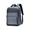 thumbnail image 2 of Convertible Laptop Backpack, Cloth, Black Blue, 12.2x5.9x16.92Inch, Fits 15 Inch Laptop, USB Port for Travel Office College, 2 of 7