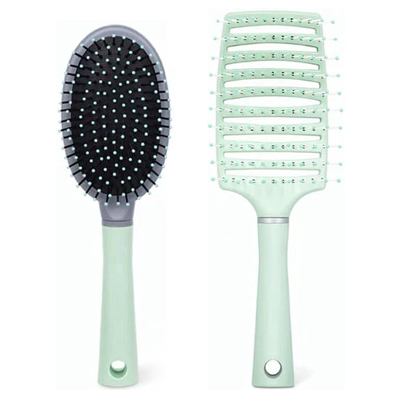 Curved Vented Hair Brush | Detangle Brush | Brush for Tangles and Knots | Brush for Men and Women | Vented Hair Brushes for Airflow
