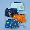 thumbnail image 2 of LRen Boys Boxer Briefs 4 Pack Toddler Soft and Breathable Cotton Underwear Elastic Waistband, Cute Dinosaur Prints Kids Flat Underwear 2-11 Years, 2 of 3