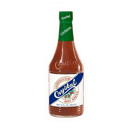 ( 2 Pack ) Crystal Louisiana's Pure Hot Sauce - 12 Fl Oz
