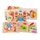 thumbnail image 1 of Rompecabezas Figuras Surtidas Para Niños Pequeños Madera 14 pzs, 1 of 5
