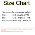 thumbnail image 3 of LYMAYTER ‌Girls Teens Training Bras for Girls Seamless Sports Bralette Vest 7-12Y Unpadded Bra, 3 of 8