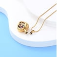 thumbnail image 5 of Crystal Cremation Jewelry Dolphin Heart Urn Necklace for Ashes for Women Crystal Heart Urn Locket Pendant Memorial Ashes Keepsake Necklace, 5 of 7