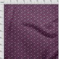 thumbnail image 4 of oneOone Viscose Jersey Purple Fabric Bird Diy Clothing Quilting Fabric Print Fabric By Yard 60 Inch Wide, 4 of 5