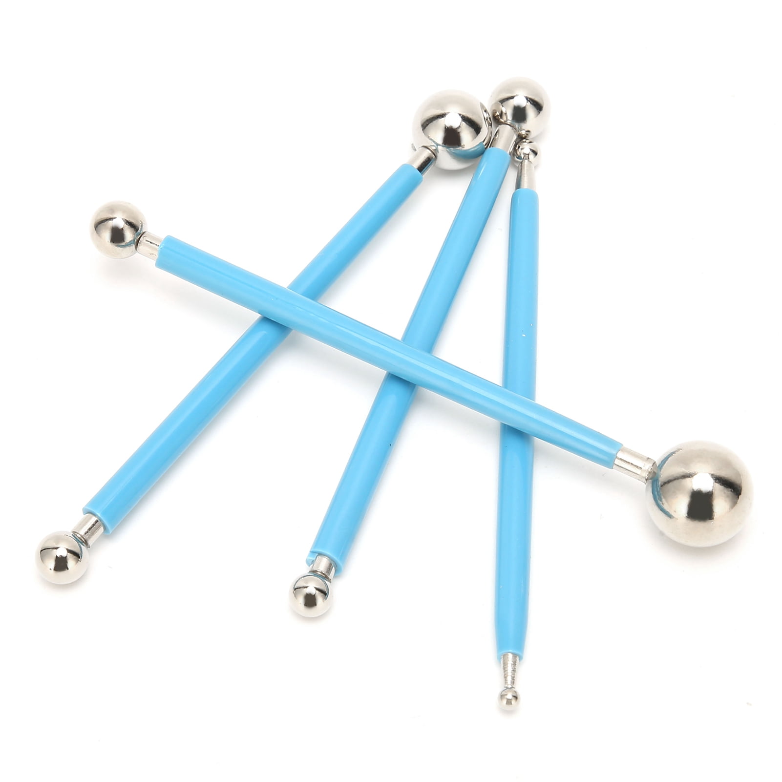 Ensemble De 4 Boules En Métal Avec 3 Couteaux Utilitaires, Un