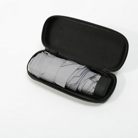 Lavaport 7 Colors Mini Purse Umbrella Five-Fold with Waterproof (Best Folding Umbrella Uk)