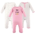 thumbnail image 1 of Hudson Baby Mono De Algodón Unisex Para Bebé, Corazón, 12-18 Meses, 1 of 1