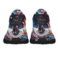 thumbnail image 5 of Patriotic Eagle God Bless America Shoes Sneakers Black Size 11, 5 of 7
