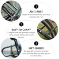 thumbnail image 2 of Key Unlocking Bike Lock Heavy Duty U Lock for Road Mountain Commute Bike, 2 of 6