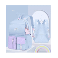 thumbnail image 2 of Mochilas De Niño Unicornio Escolar Malubero Impermeable Mujer Azul, 2 of 4