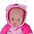 thumbnail image 2 of Soft Body Baby Doll Lifelike Newborn Baby Doll Simulation Reborn Baby Doll 8 InchesRose Red Gown, 2 of 4