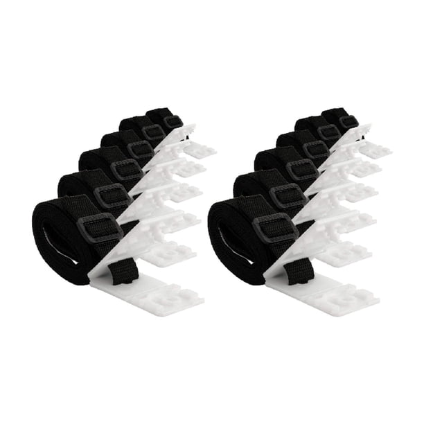 Kit de fijación para carrete de cubierta solar de piscina, ligero y universal para piscinas enterradas 12 piezas
