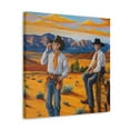 thumbnail image 2 of Gilded Western Vista - Canvas, 2 of 10